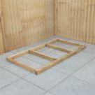 Forest  6' x 3' Timber Shed Base