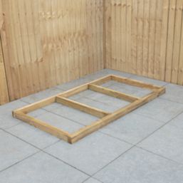 Forest  6' x 3' Timber Shed Base