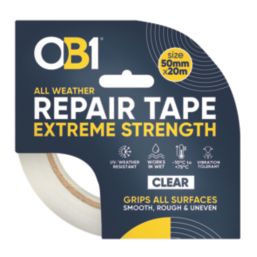 OB1  Repair Tape Extreme Strength Clear 20m x 50mm