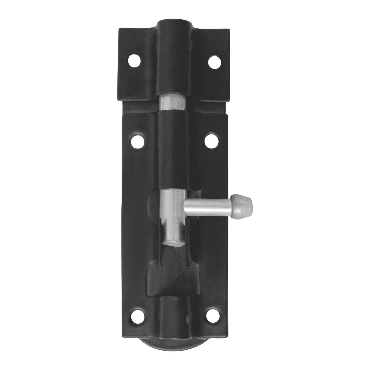 Smith & Locke Tower Gate Bolt Black 76mm (536VE)
