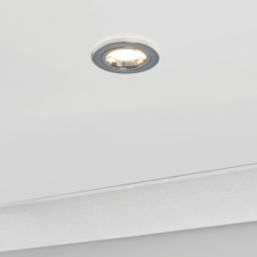 Electralite Yate Fixed  Fire Rated Downlights Chrome 10 Pack