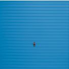 Gliderol Horizontal 8' x 7' Non-Insulated Framed Steel Up & Over Garage Door Light Blue