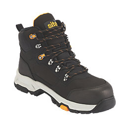 Site Stornes    Safety Boots Black Size 10