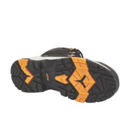 Site Stornes Size 10  Black Waterproof Steel Toe Cap Safety Boots