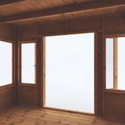 Mercia Helios  9' 6" x 7' 6" (Nominal) Pent Timber Summerhouse