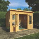 Mercia Helios  9' 6" x 7' 6" (Nominal) Pent Timber Summerhouse