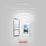 Warmup Bright Porcelain 7iE Underfloor Heating Thermostat with Smartcare
