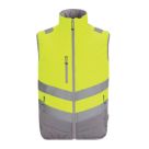 Regatta Hi-Vis Two-Tone Thermal Bodywarmer Yellow 2X Large 54.3" Chest