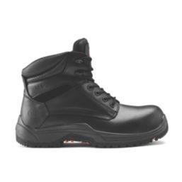 V12 Footwear Bison Size 10  Black Water-Resistant  Safety Boots