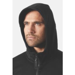 Helly Hansen Tech Hooded Midlayer  Jacket Black 2X Large 48" Chest