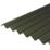 Corrugated Bitumen Roofing Sheets Green 2000mm x 2.2mm x 930mm 5 Pack