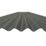 Corrugated Bitumen Roofing Sheets Green 2000mm x 2.2mm x 930mm 5 Pack