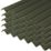 Corrugated Bitumen Roofing Sheets Green 2000mm x 2.2mm x 930mm 5 Pack