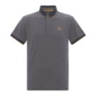 Regatta Tiver Polo Shirt Navy / Stone White Stripe X Large 46.4" Chest