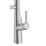 Clearwater Alasia Pull-Off Twin Spray Head Tap Brushed Nickel PVD