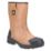 Amblers FS143 Size 6  Tan Waterproof Steel Toe Cap Safety Rigger Boots