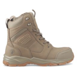Hard Yakka Fusion S7S Size 6  Stone Waterproof  Safety Boots