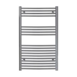 Flomasta 1000mm x 500mm 985BTU Chrome Curved  Towel Radiator