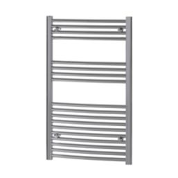 Flomasta 1000mm x 500mm 985BTU Chrome Curved  Towel Radiator