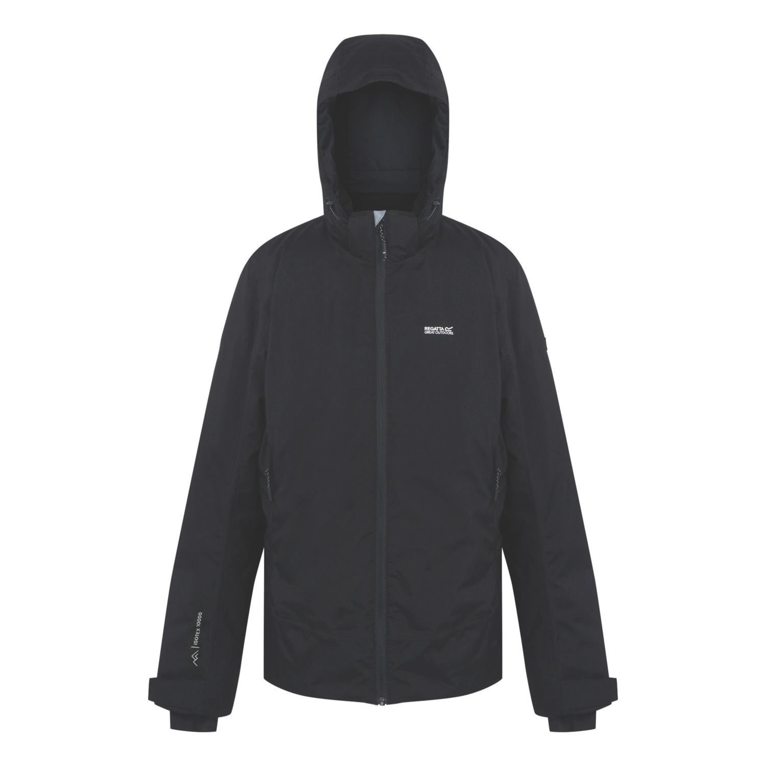 Regatta Frelton Waterproof Jacket Black Large Size 42" Chest (537VM)