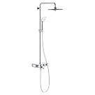 Grohe Euphoria SmartControl 260  HP Rear-Fed Exposed Chrome Thermostatic Shower System with Bath filler