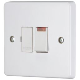 Crabtree Capital 13A Switched Fused Spur with Neon White