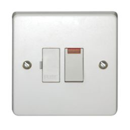 Crabtree Capital 13A Switched Fused Spur with Neon White