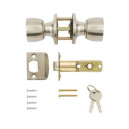 ERA  Door Handle Set Satin Stainless Steel 67mm