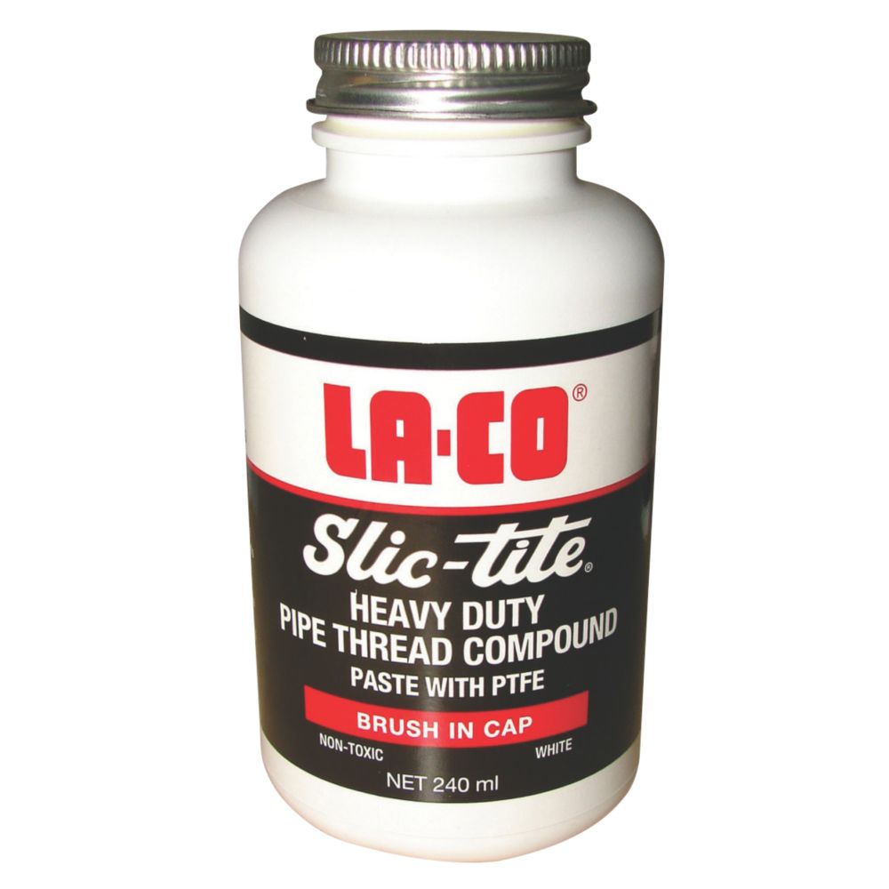 La-Co LAC-42018 Pipe Thread Compound 240ml - Screwfix
