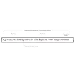 JG Speedfit 22BPEX-10X3L Push-Fit PE-X Barrier Pipes 22mm x 3m White 10 Pack