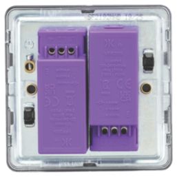 Knightsbridge SF2192MAB 2-Gang 2-Way LED Dimmer  Matt Black