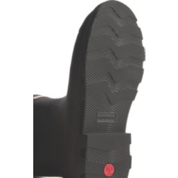 Hunter Downpour Short Insulated  Size 7 Womens Black Non Safety Wellies