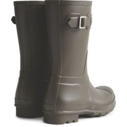 Hunter  Size 10  Chocolate Non Safety Wellies