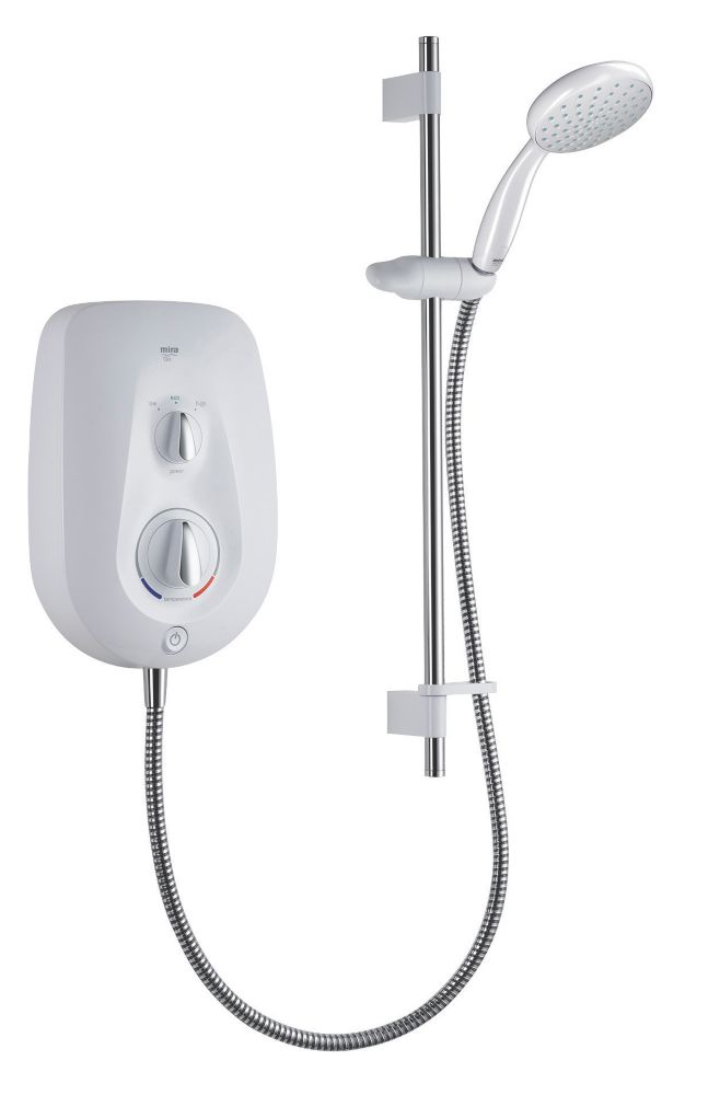 Mira Go White 8.5kW Electric Shower Screwfix