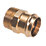 Conex Banninger B Press  Copper Press-Fit Adapting Straight Male Connector 22mm x 3/4" 5 Pack