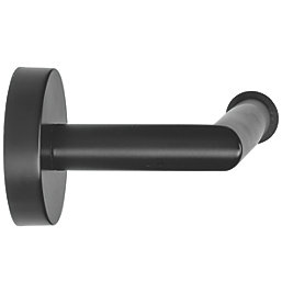 Croydex Epsom Flexi-Fix Toilet Roll Holder Black