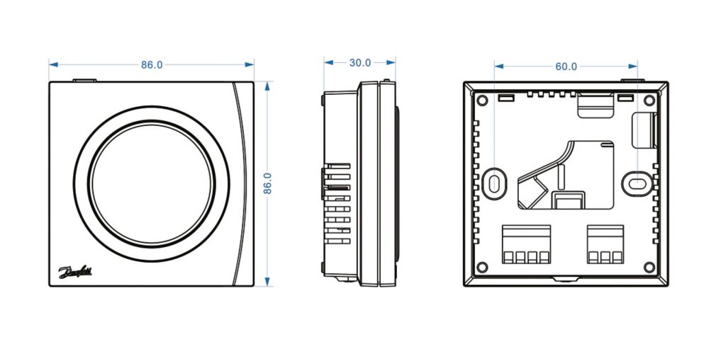 Programmable room thermostat TP5001