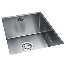 Franke Bari 1 Bowl Stainless Steel Kitchen Sink 380mm x 200mm
