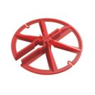 Simpson Strong-Tie Plastic Insulation Discs Red 70mm 50 Pack