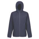Regatta Navigate Hooded Zip Fleece Navy/Seal Grey Large 41.5" Chest