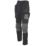CAT Essentials Stretch Knee Pocket Trousers Black 34" W 32" L