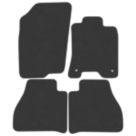 Car Mat Co. Nissan Navara Double Cab 2016 on Carpet & Rubber Car Mats 4 Piece Set