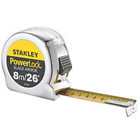 Stanley Powerlock 8m Tape Measure