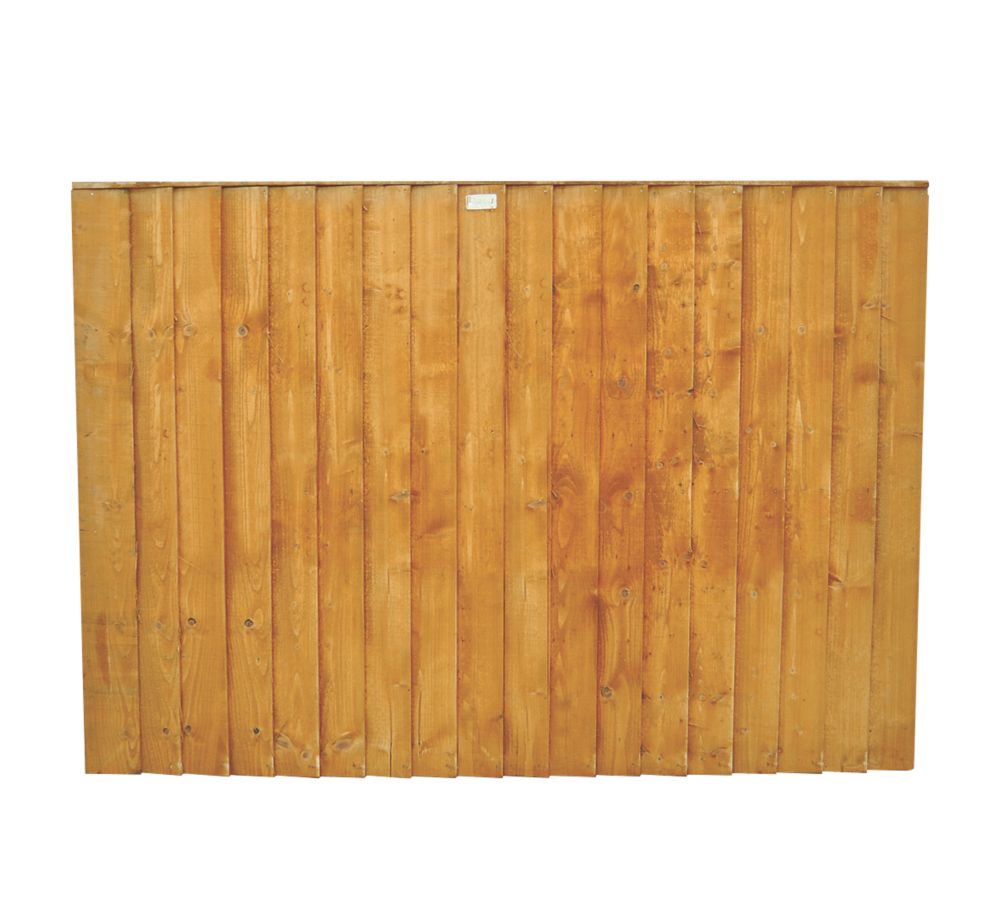 Forest Feather Edge Fence Panels 6 x 4' Pack of 7 | Fence Panels ...