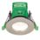 4lite Yuto Fixed  Fire Rated LED Downlight  Satin Chrome 5W 630lm 6 Pack