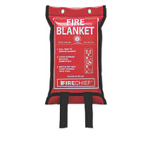 Firechief  Fire Blankets with Soft Case 1.1 x 1.1m 25 Pack