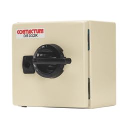 Contactum DS032K 32A 3P+N+E Unfused 3-Phase Enclosed Disconnector