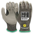 Tilsatec 50-6111 Gloves Black/Grey Medium