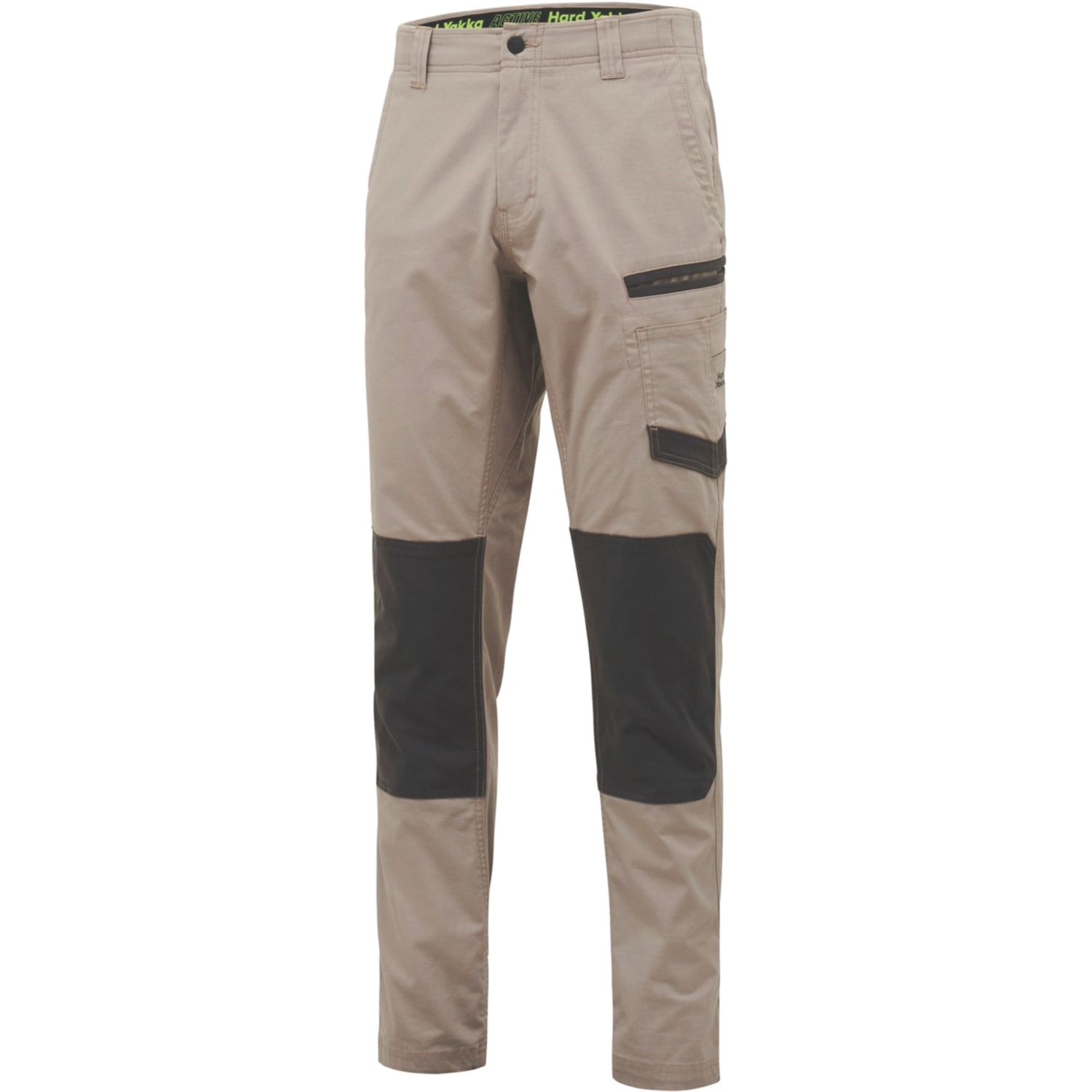 Hard Yakka Raptor Active Work Trousers Desert 32" W 32" L (539RV)