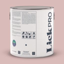 LickPro  2.5Ltr Pink 05 Vinyl Matt Emulsion  Paint